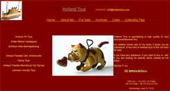 Desktop Screenshot of hollandtoys.com